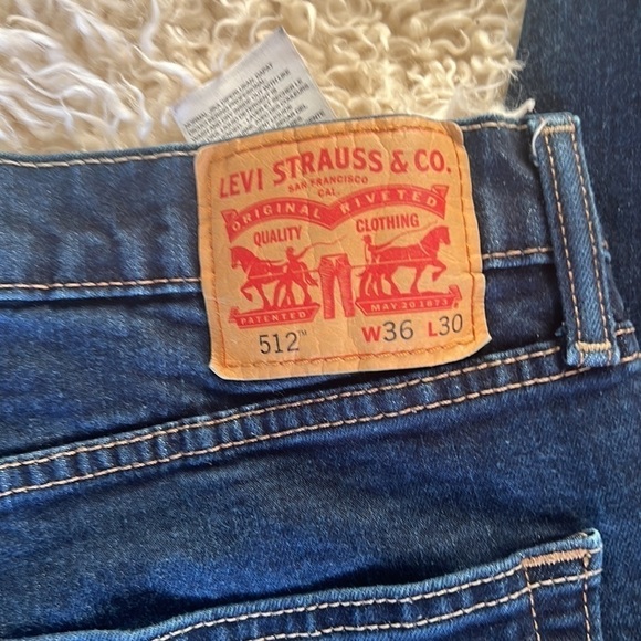 512™ SLIM TAPER LEVI’S® FLEX MEN'S JEANS - Picture 6 of 7